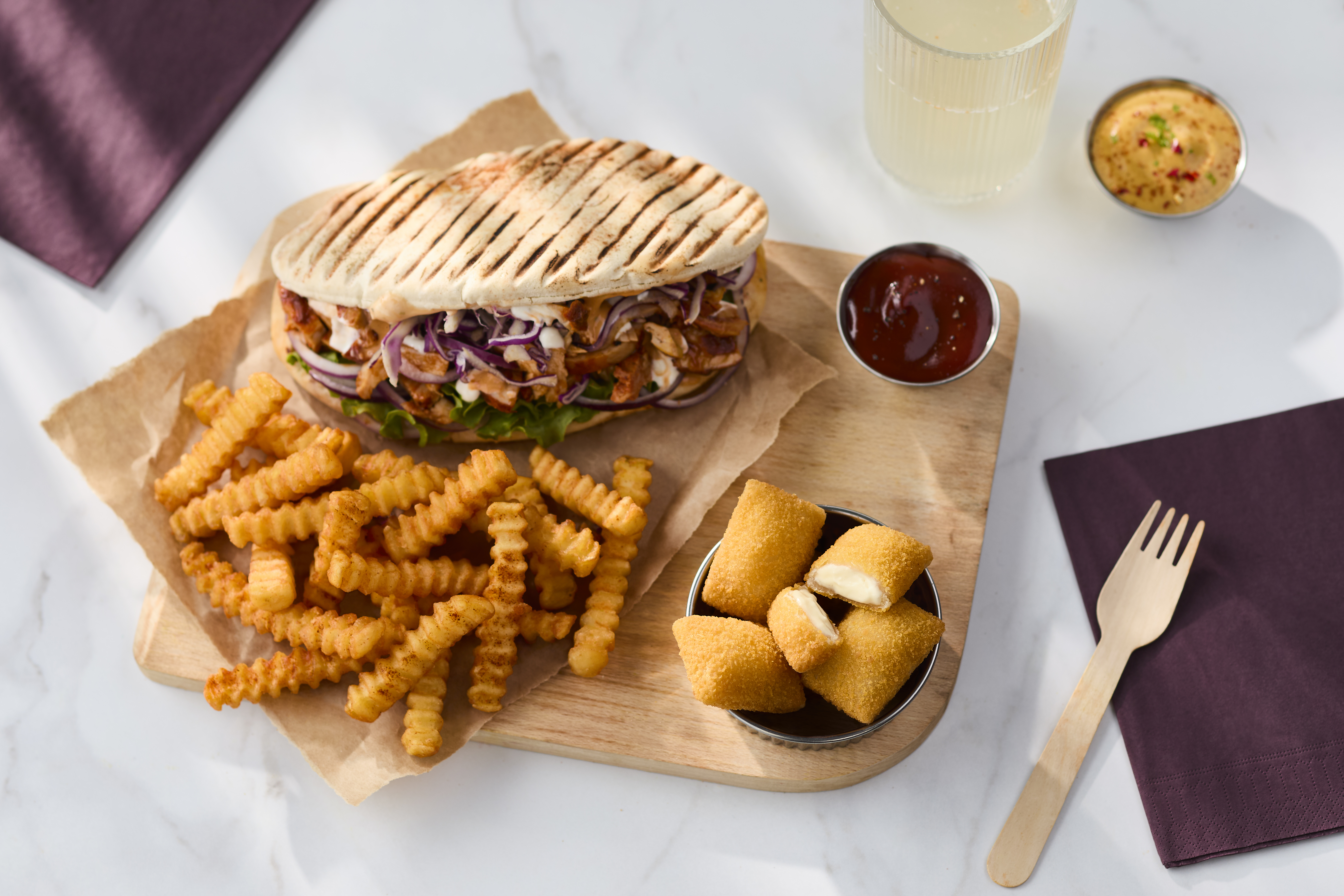 Spicy Crinkle Fries