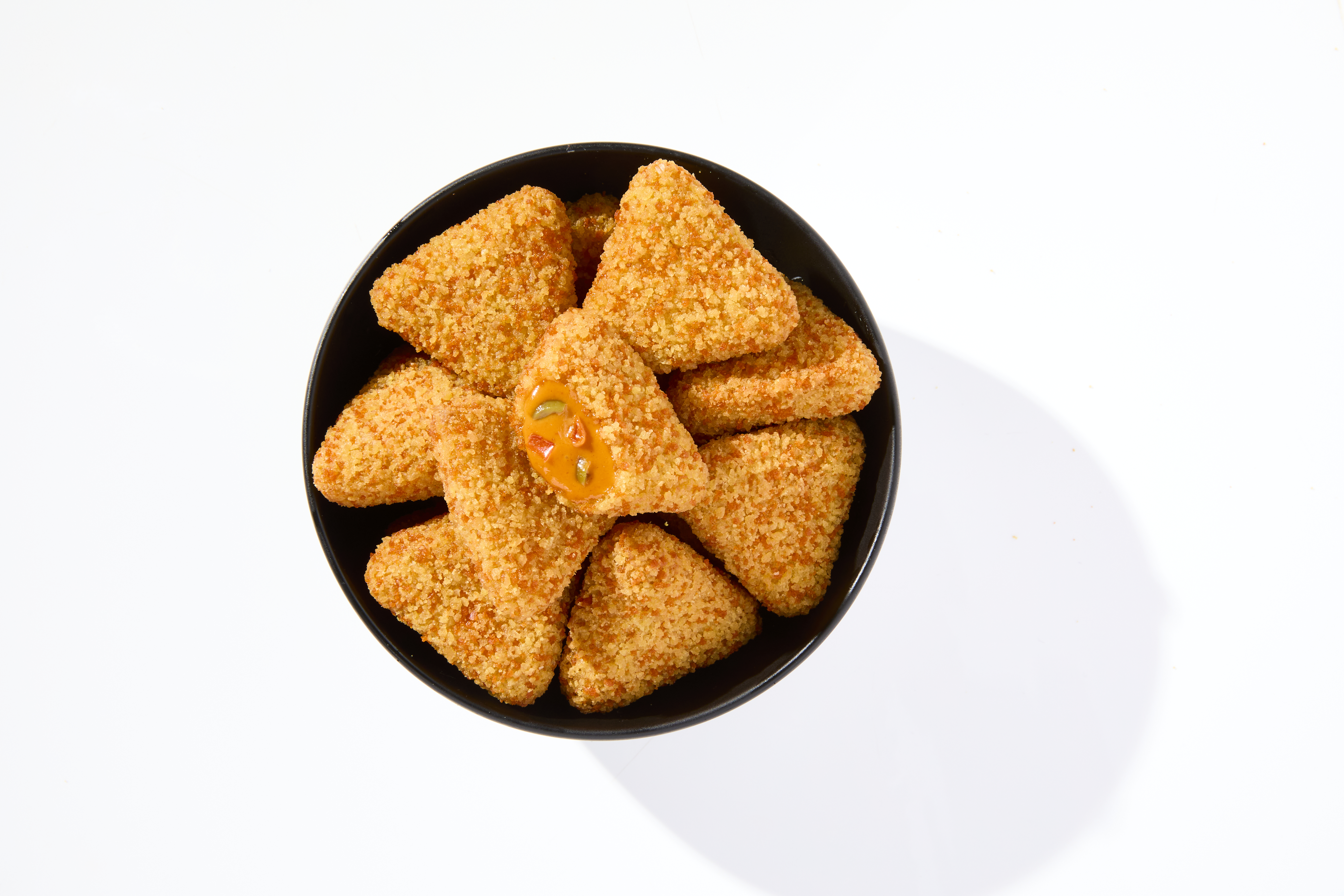 Spicy Queso Triangles