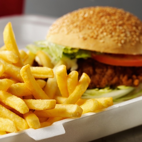 Burger classique accompagné de SureCrisp