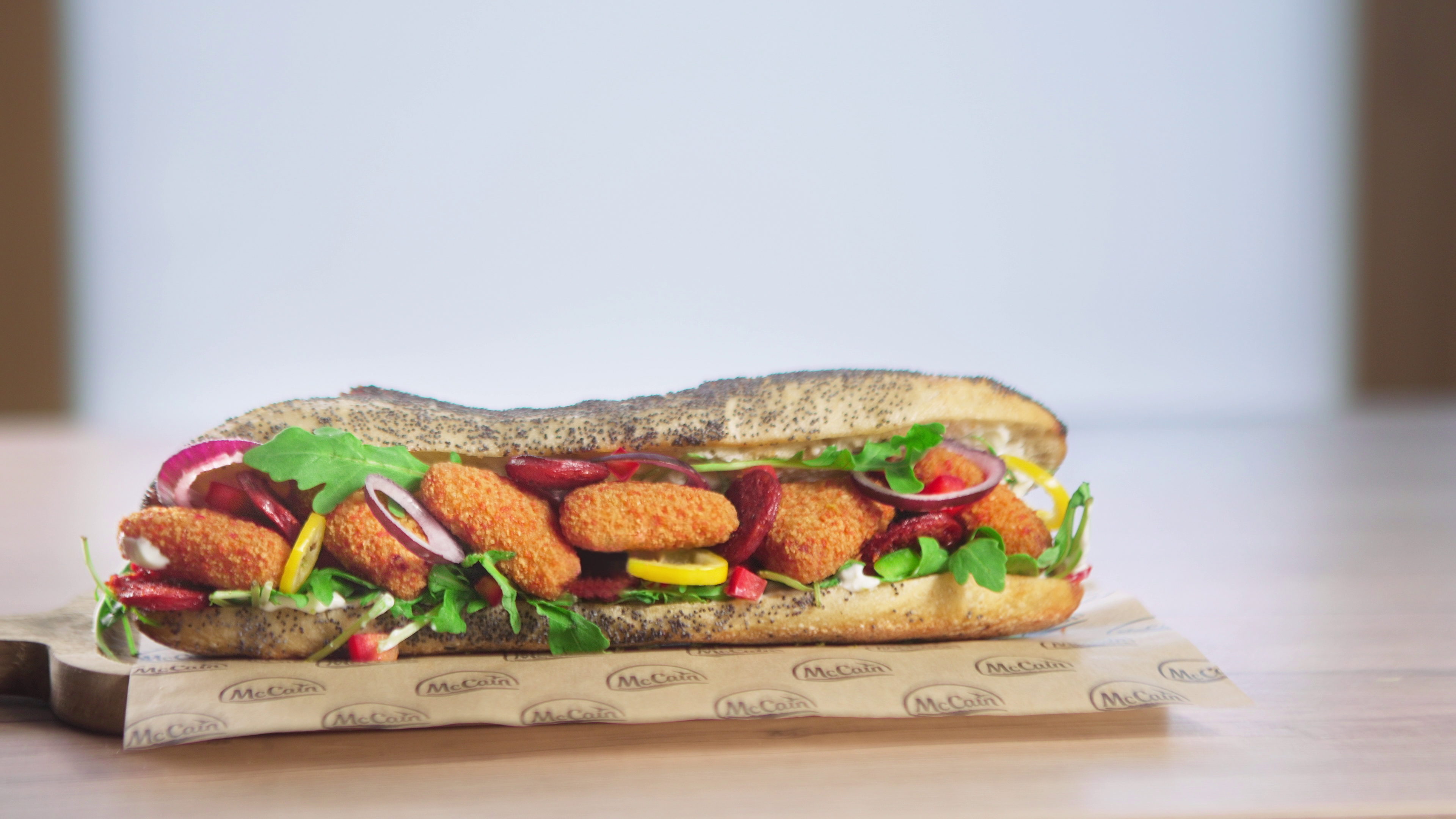 Bocadillo rústico Spicy Queso