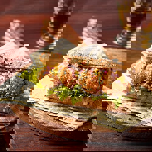 "French Sandwich" mit Camembert Bites