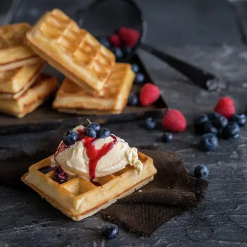 Mini Brussels Waffles - 40g belgialainen vohveli