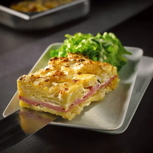 Gratin Dauphinois Com Presunto