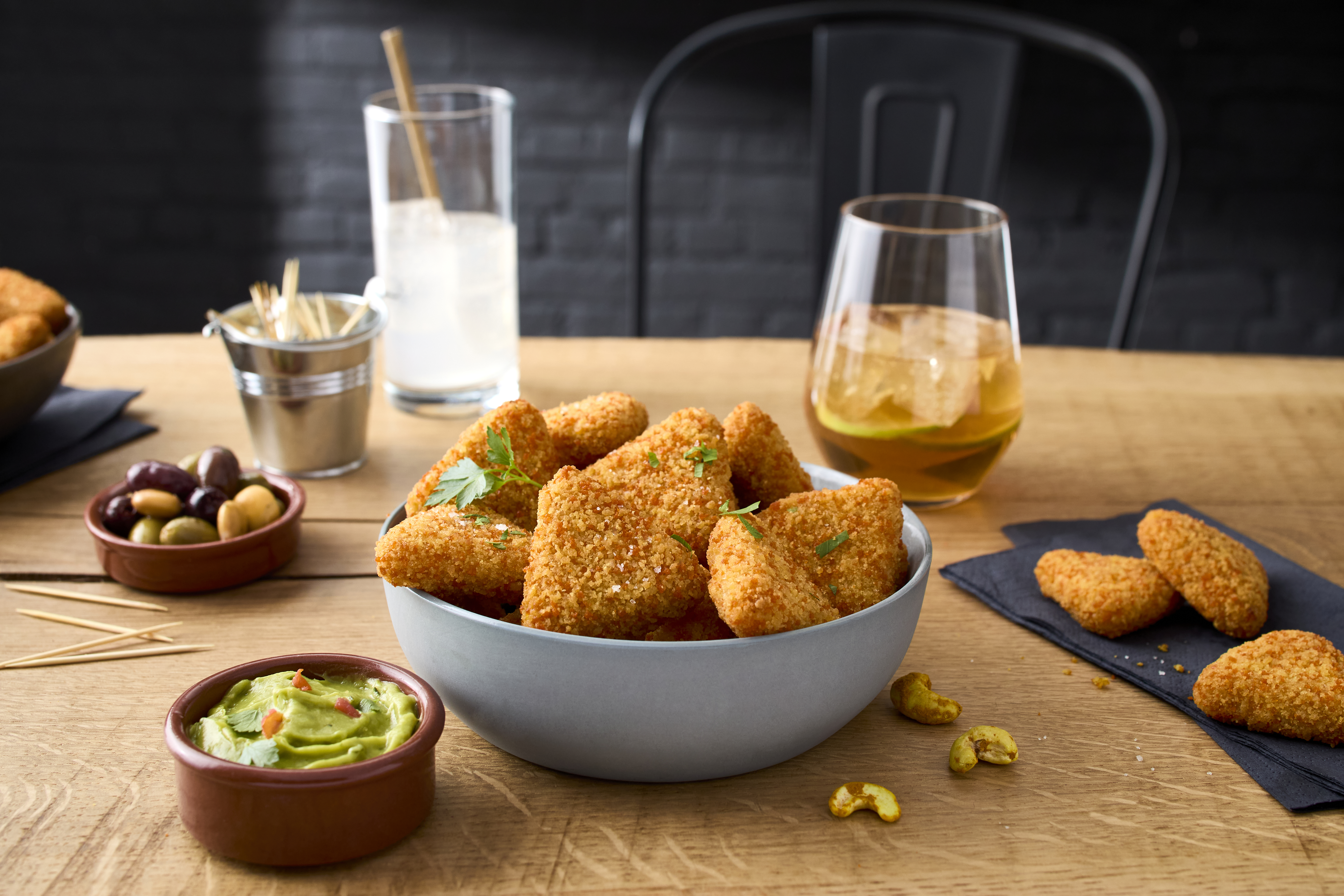 Spicy Queso Triangles