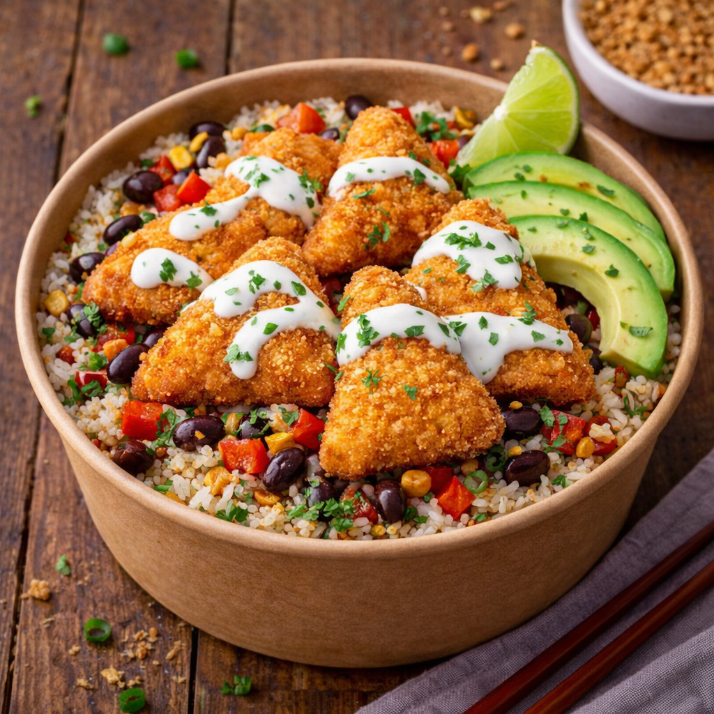 Crousty Spicy Queso Triangles
