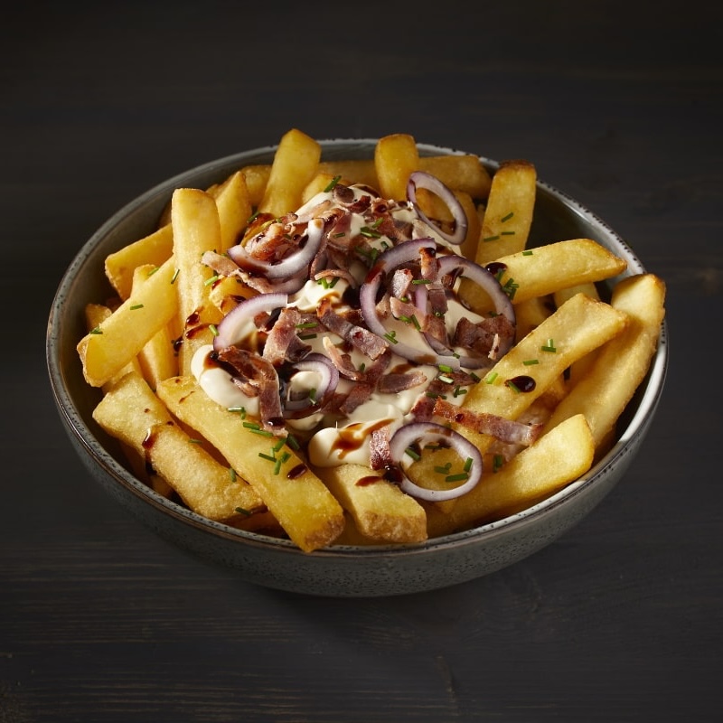 Frites à la Carbonara