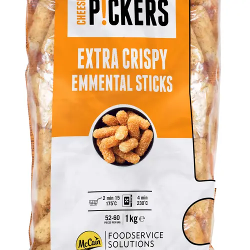 Extra Crispy Emmental Sticks