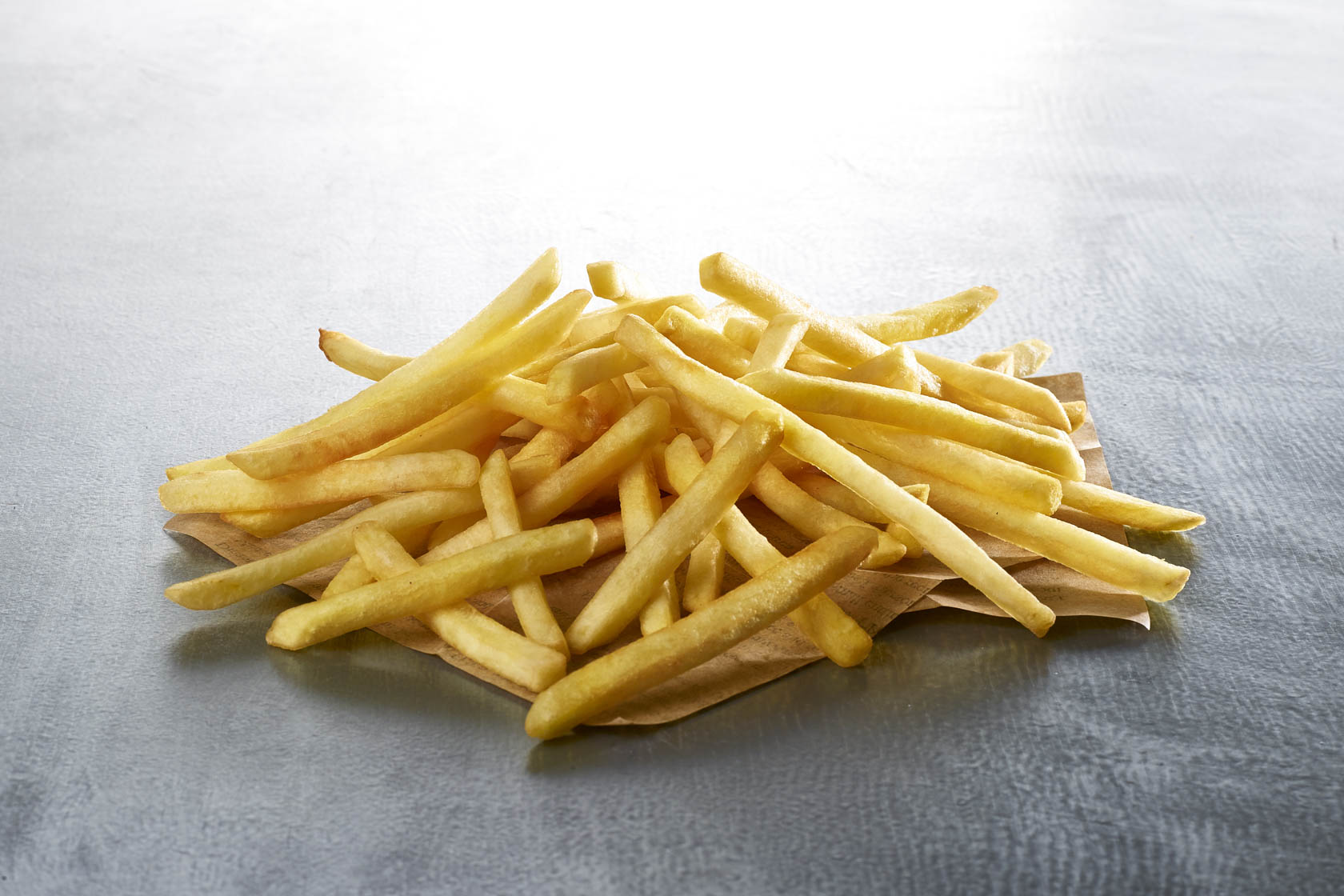 Airfryer Julienne patatas congeladas corte fino