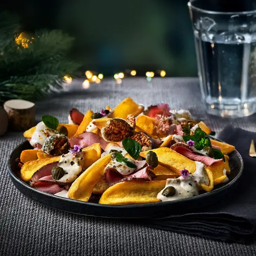 Loaded Fry'n Dip z Cielęciną i Sosem Tuńczykowym