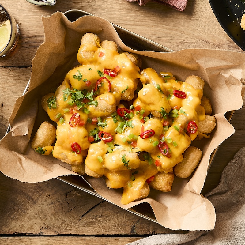 Bouchées au maïs garnies