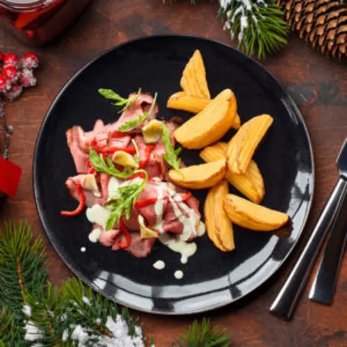 Boeuf rôti festif