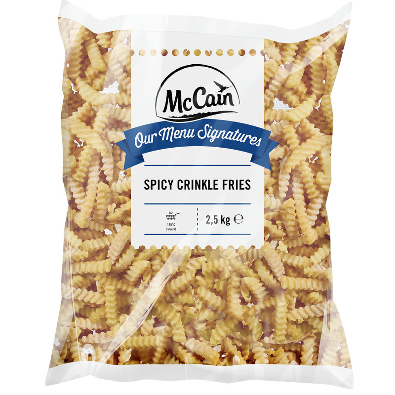 Spicy Crinkle Fries