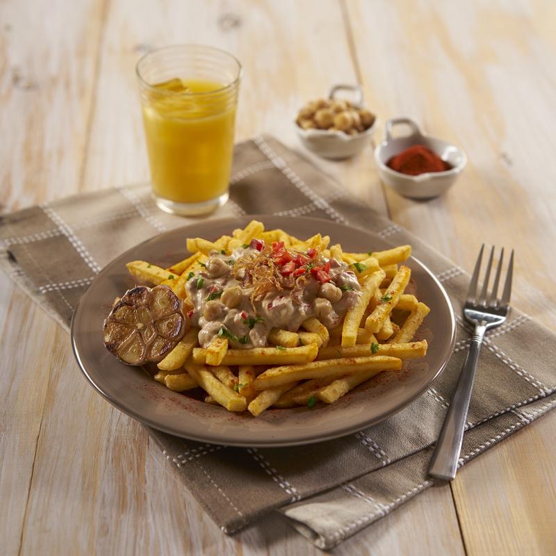 Frites Tahini Végétaliennes