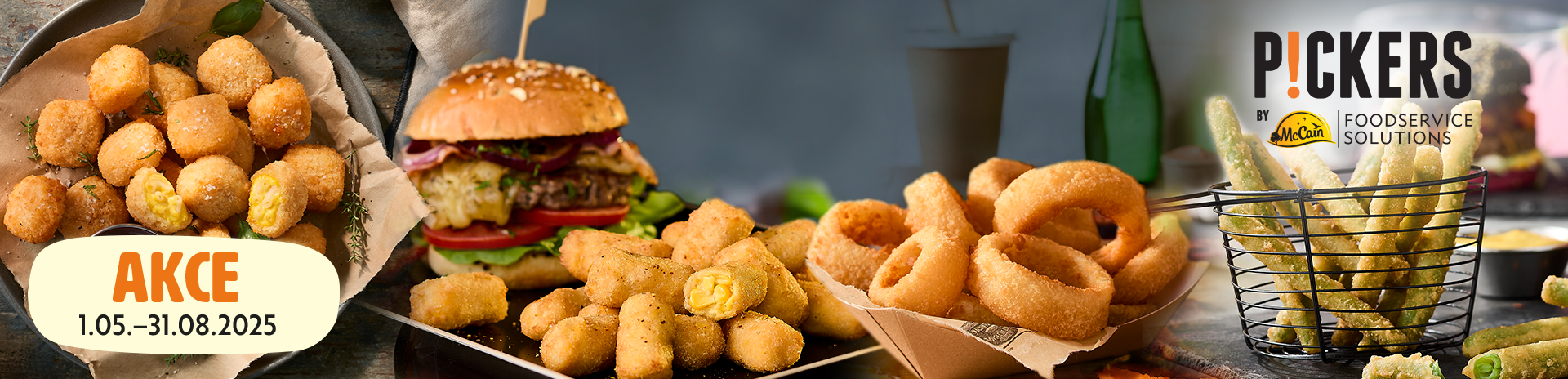 Kupte si  produkty<br>McCain Pickers<br>a získejte odměnu