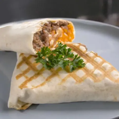 French Tacos Με Γλυκοπατάτες Και Κιμά