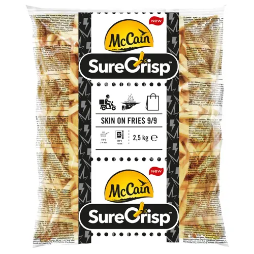 Surecrisp Fries 9/9 Skin On
