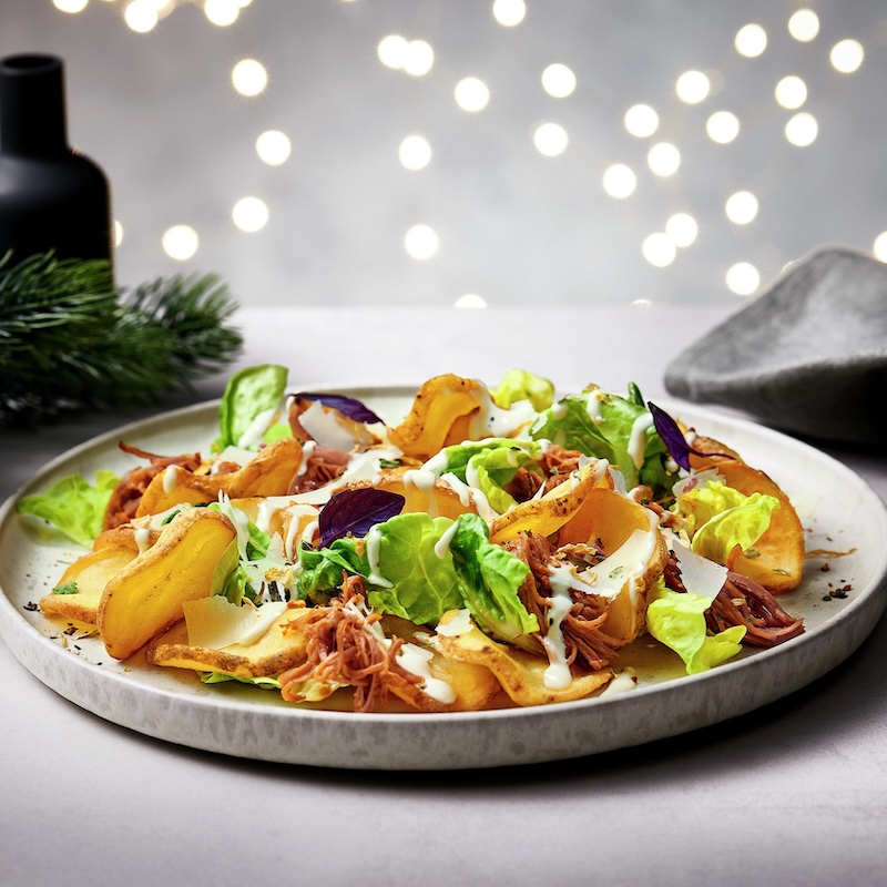 Crunchy Petals Salade César