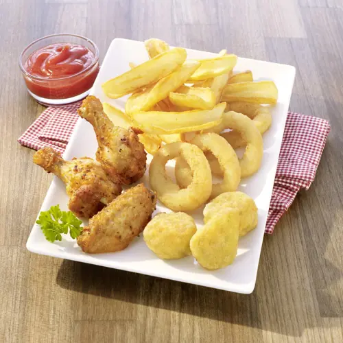 Fingerfood-Kombination “Best Deal” mit Tomatenketchup