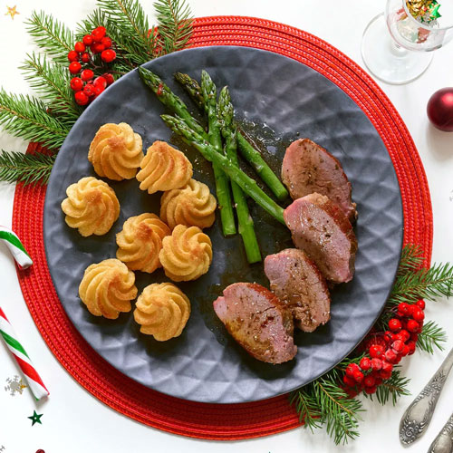 Pommes Duchesses Canard