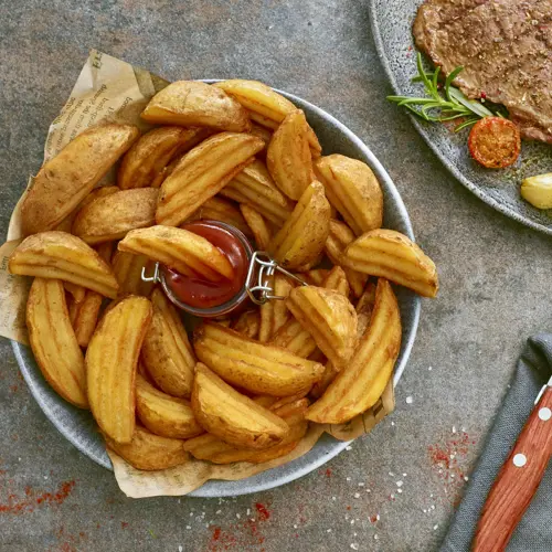 BBQ Crinkle Wedges