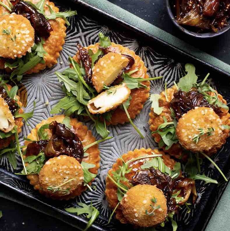 Tartelettes feuilletées aux bouchées camembert