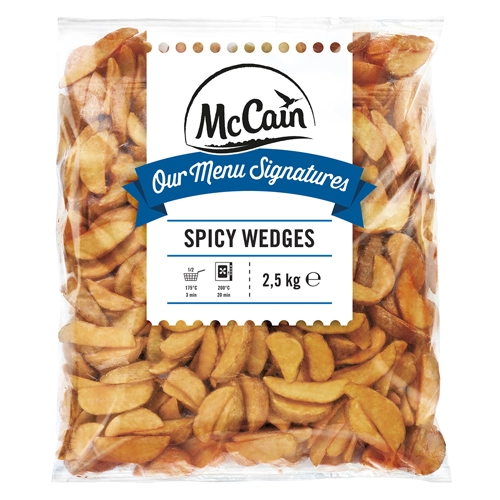 Spicy Wedges (Skin On)