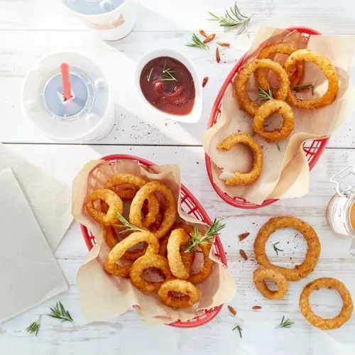 Spicy Onion Rings